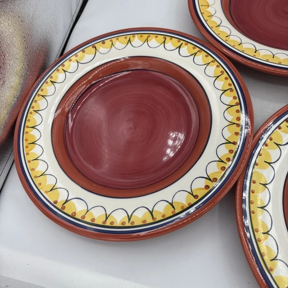 Pier 1 Dinner Plates Del Sol 10 7/8